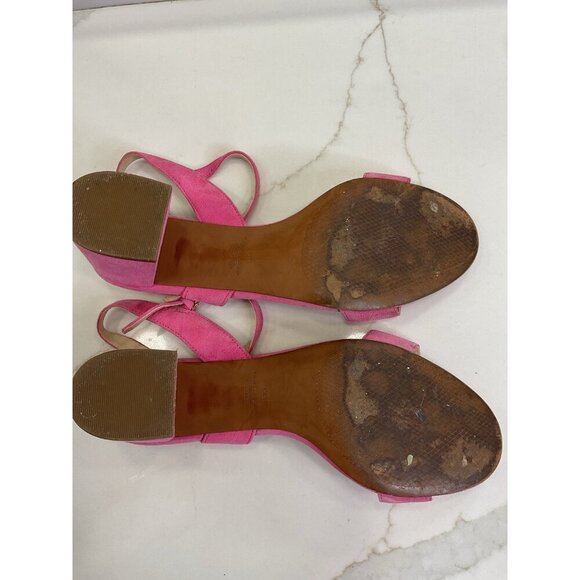 Cole Haan Josie Block Heels Dubarry Suede Sandal Size 9.5 - Picture 6 of 9